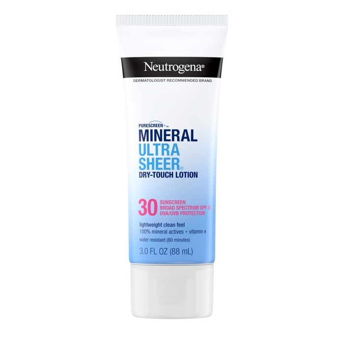 Neutrogena Mineral Ultra Sheer Lotion SPF30 3oz