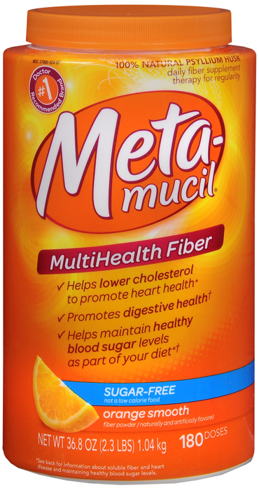 METAMUCIL SMOOTH ORANGE S/F 36.8OZ