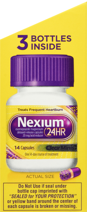 NEXIUM 24HR OTC 20MG MINI CAPSULE 42CT