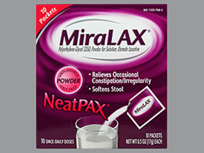 MiraLAX Mix-In Pax Packets 10ct