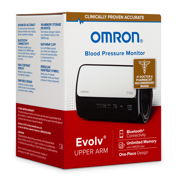 OMRON B/P MONITOR EVOLV UPPER ARM