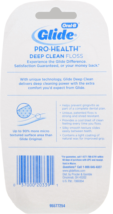 GLIDE FLOSS DEEP CLEAN MINT 80M