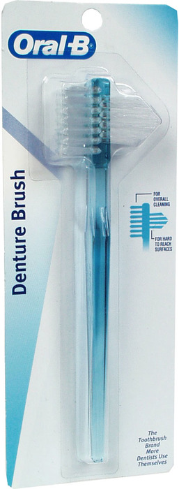 Oral B Denture Dual Head Toothbrush