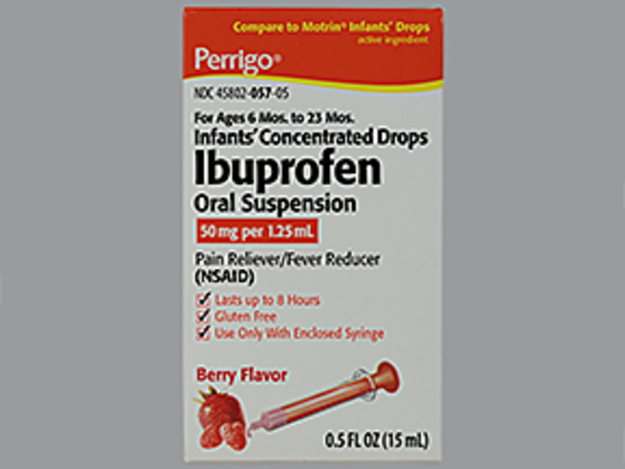 IBUPROFEN INFANT SUS BERRY 15 ML