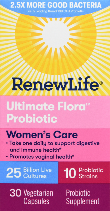 ReNew Life Ultimate Flora Women's Probiotic Capsules 30ct