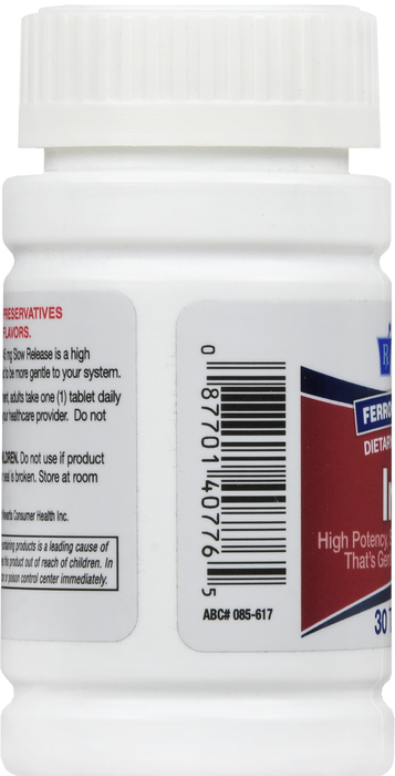 Good Neighbor Pharmacy Iron 45mg Slow Release Tablets 30ct