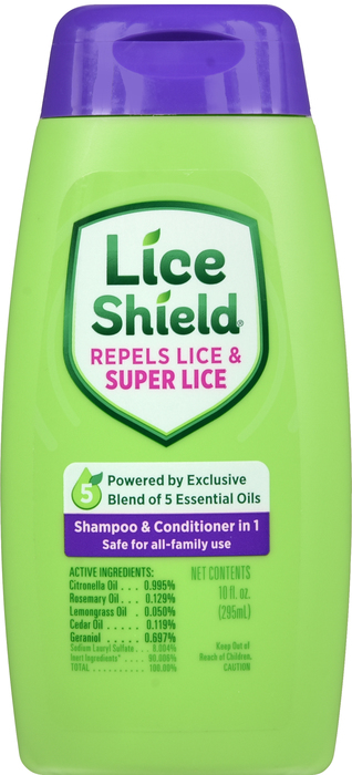 Lice Shield 2in1 Shampoo & Conditioner 10oz