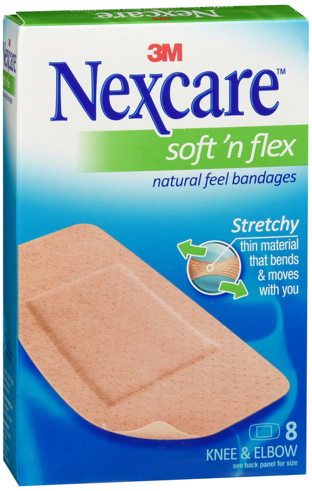 NEXCARE COMFORT KNEE ELBOW 8CT