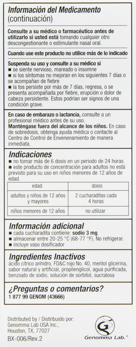 TUKOL MULTISYMPTOM COLD LIQUID 4OZ