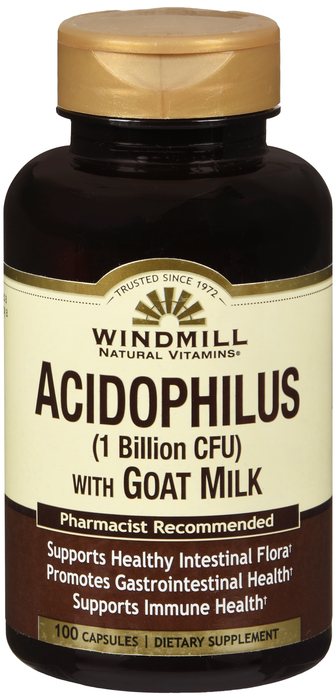 PROBIOTIC W/ GOAT MILK CAP 100CT WINDML