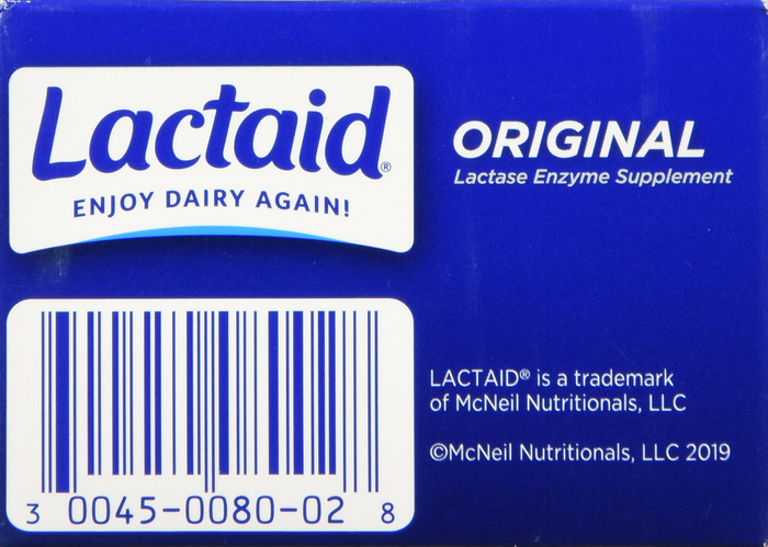 Lactaid Original Strength Caplets 120ct