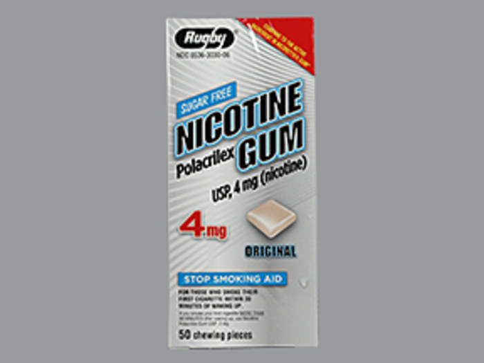 NICOTINE GUM 4MG REFILL 50CT WATSON