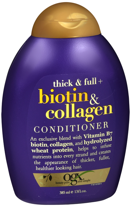 OGX Thick & Full + Biotin & Collagen Conditioner 13oz