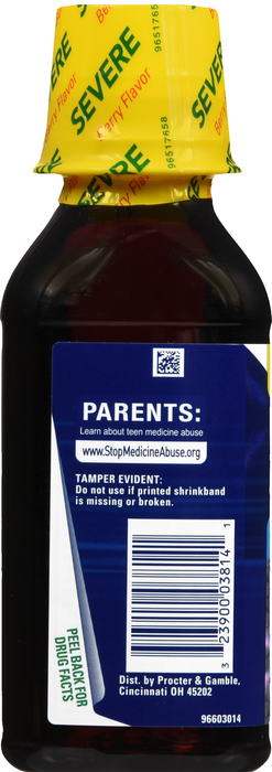 NYQUIL SEVERE COLD & FLU BERRY LIQ 8OZ