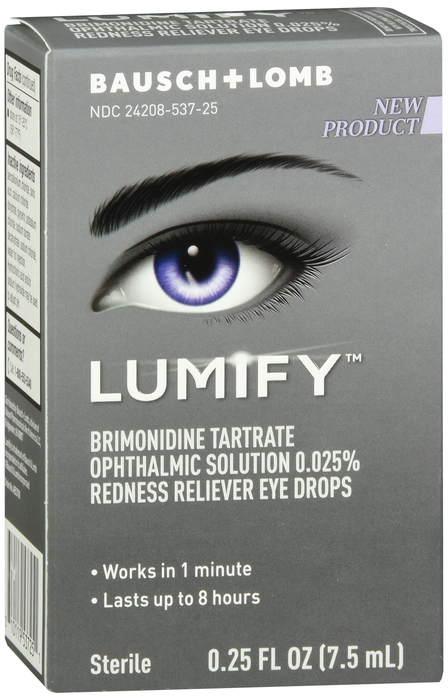 Bausch + Lomb Lumify Redness Reliever Eye Drops 0.25oz