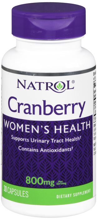 Natrol Cranberry Women 800mg Caplets 30ct