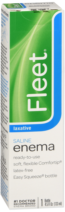 Fleet Saline Enema Laxative 4.5oz