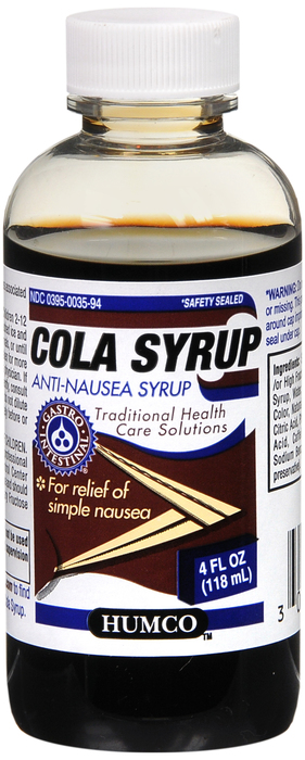 COLA SYRUP FOOD FLAVORING 4OZ HUMCO