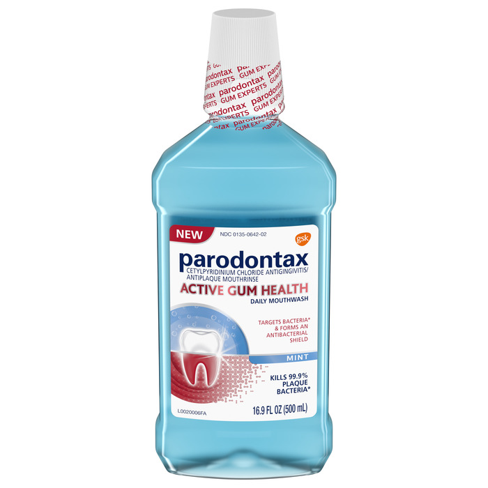 PARODONTAX ACTIVE GUM HEALTH LIQ 16.9OZ