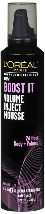 L'Oreal Paris Advanced Hairstyle Boost It Volume Inject Mousse 8.3oz