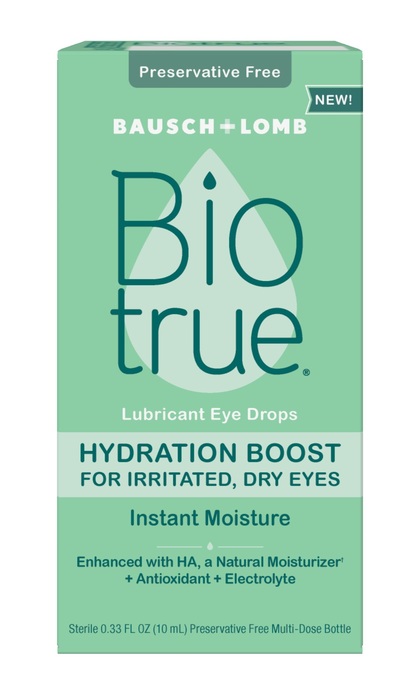 Biotrue Hydration Boost for Irritated, Dry Eyes Lubricant Eye Drops 0.33oz