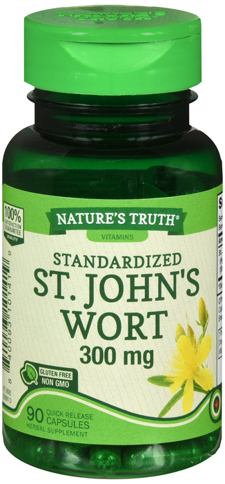 ST JOHNS WORT 300MG CAP 90CT NAT TRUTH