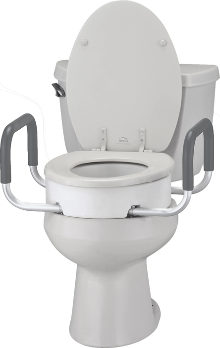 Toilet Riser with Arms Elongated Retail 8343-R