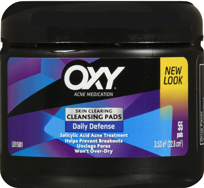 OXY DAILY CLEANSING PADS MAXIMUM 55 CT