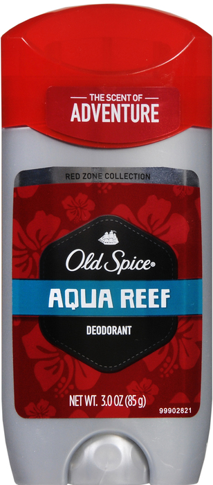 OLD SPICE STICK RED ZONE AQUA REEF 3OZ