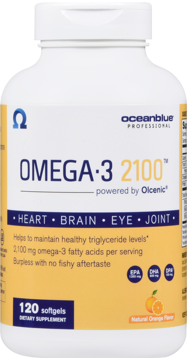 OceanBlue Omega-3 2100mg Softgels 120ct