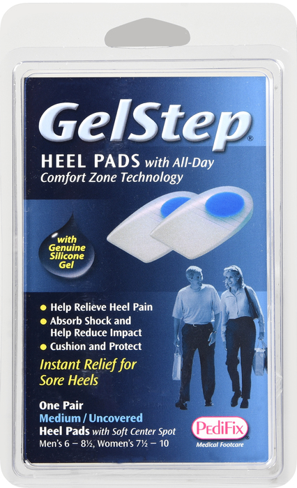 GELSTEP HEEL PAD SOFT CENTER M DS