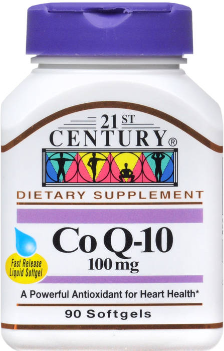 21st Century Co Q-10 100mg Softgels 90ct