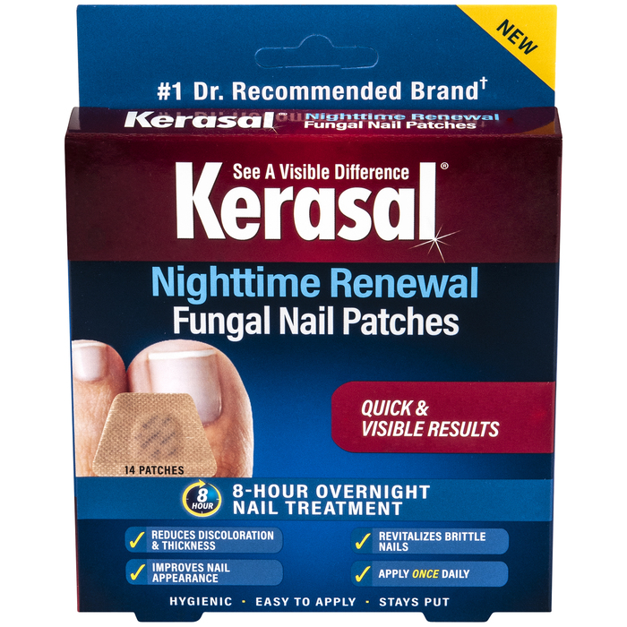 KERASAL NIGHTTIME RENEWAL NAIL PAT 14CT