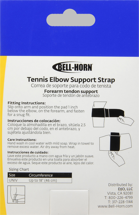 TENNIS ELBOW SUPPORT STRAP BELLHORN