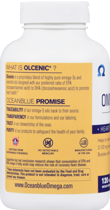 OceanBlue Omega-3 2100mg Softgels 120ct