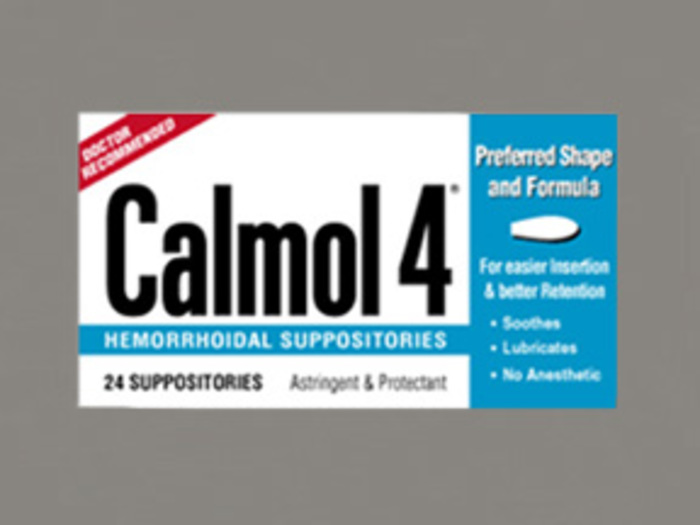 Calmol Hemorrhoidal Suppositories 24ct