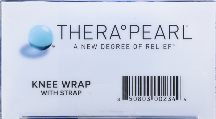 TheraPearl Reusable Hot & Cold Therapy Knee Wrap w/Strap 1ct