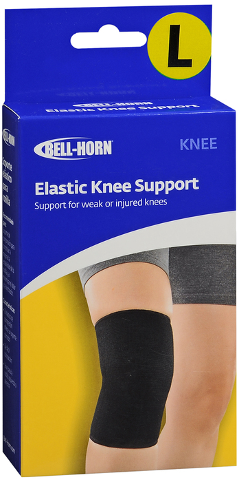 ELASTIC KNEE SUPPORT BLK L BELLHORN