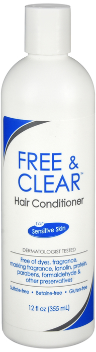 Free & Clear Hair Conditioner 12oz