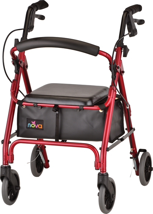 GETGO PETITE ROLL WALKER 4208CRD RED