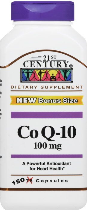 21st Century Co Q-10 100mg Capsules 150ct