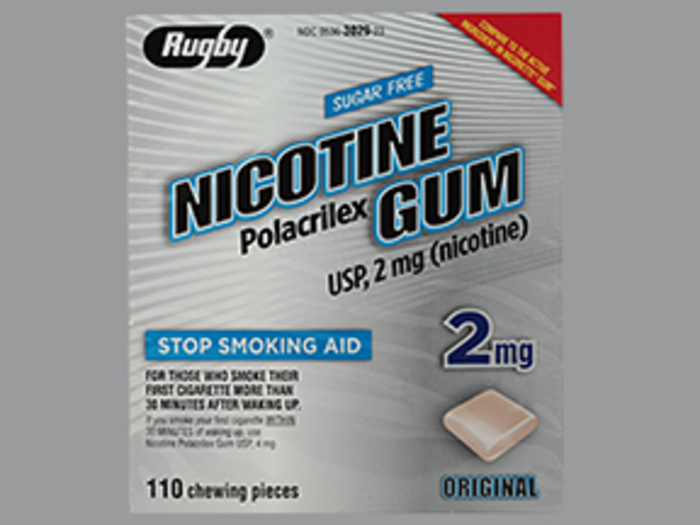 NICOTINE GUM STARTER KIT 2MG 110CT WAT