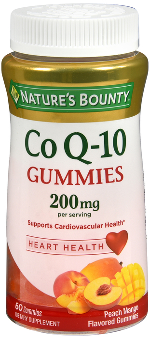 COQ10 200MG GUMMIES 60CT NAT BOUNTY