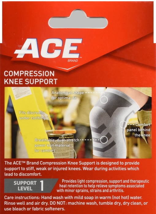 ACE COMPRESSION KNEE SUPPORT S/M