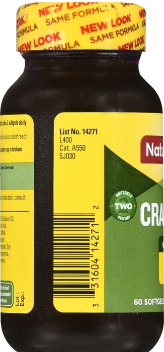 Nature Made Cranberry 450mg w/Vitamin C Softgels 60ct