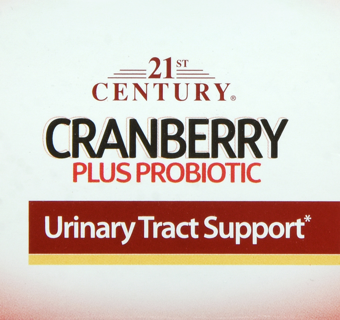 21st Century Cranberry Plus Probiotic Tablets 60ct