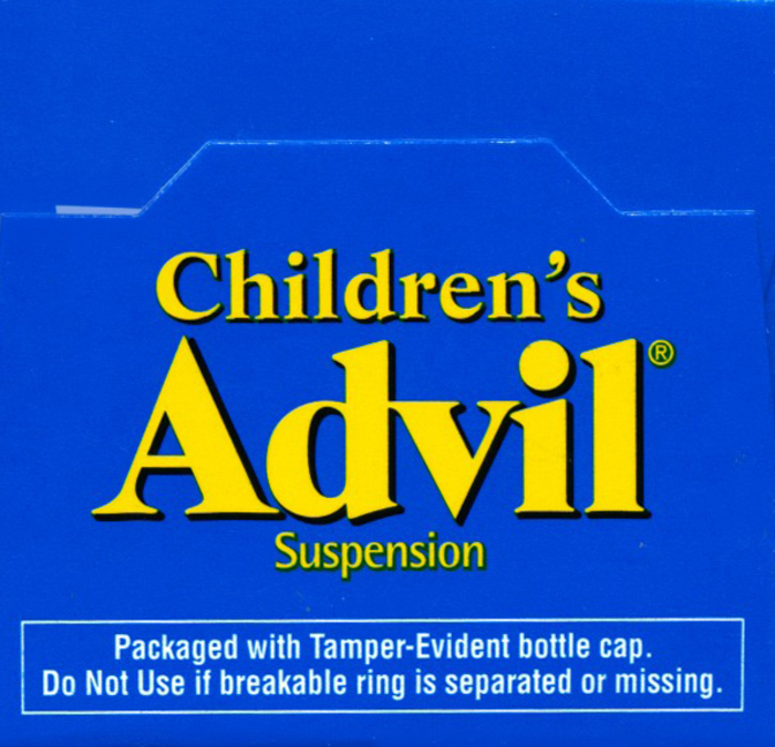 Advil Children's Ibuprofen 100mg Grape Oral Suspension 4oz