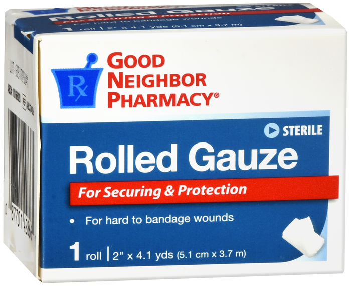 Good Neighbor Pharmacy Rolled Gauze 2"x4.1 yards