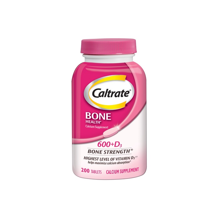 Caltrate Bone Health 600+D3 Tablets 200ct