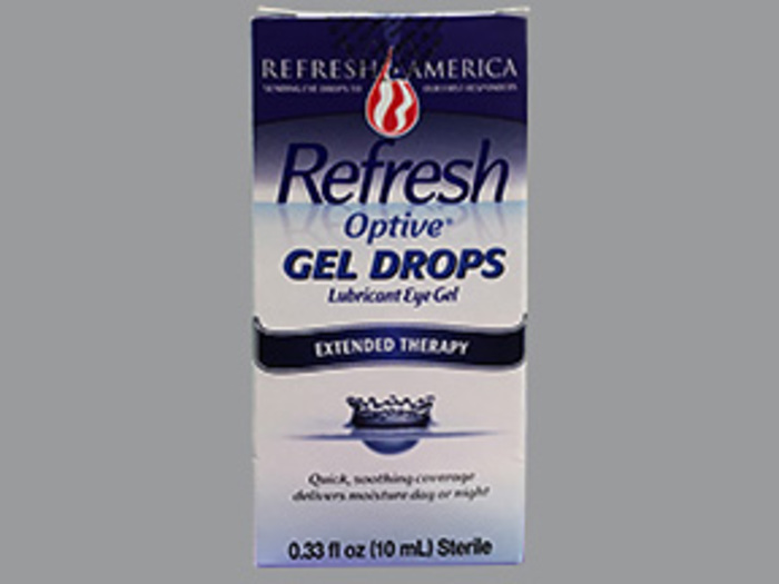 Refresh Optive Gel Drops Lubricant Eye Gel 10ml